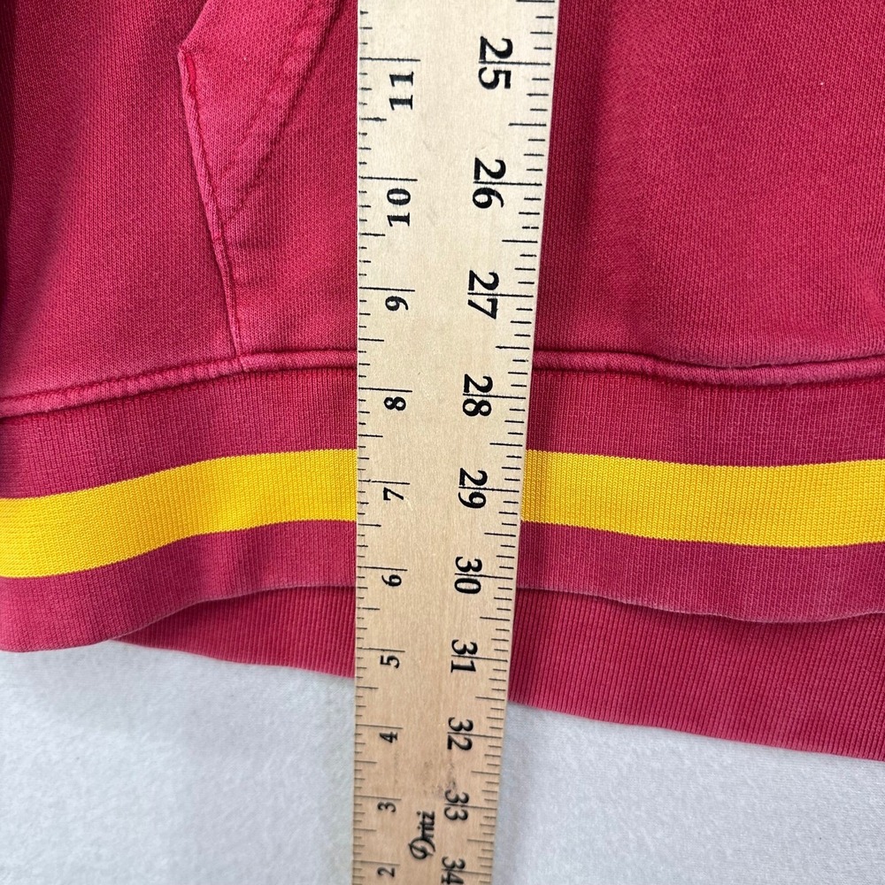 Nike NSW Club Fleece Pullover Hoodie Mens XXL Gym‎ Red Retro Sweatshirt - Picture 11 of 13